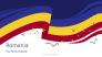 Romania State Flag Cover Slide slide 1