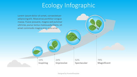 Ecology Concept Infographic Presentation Template, Master Slide