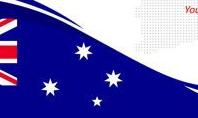 Australian Festive Flag
