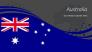 Australian Festive Flag slide 2