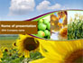 Sunflower, Apple, Grape And Corn slide 1