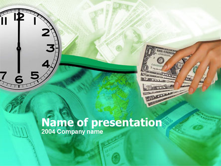 Funding Presentation Template, Master Slide