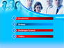 Portrait Of Medical Staff In Blue Colors slide 3