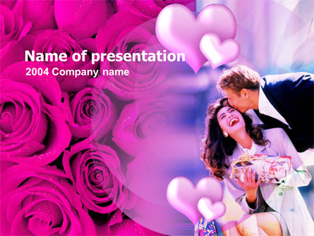 Valentines Day Presentation Template, Master Slide