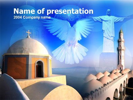 World Religions Presentation Template, Master Slide