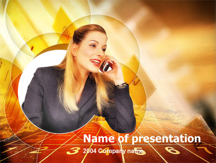 Business Call Presentation Template, Master Slide