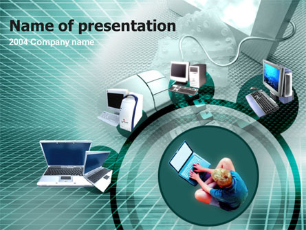 Personal Computer Types Presentation Template, Master Slide