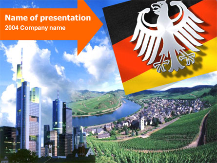 Germany Presentation Template, Master Slide
