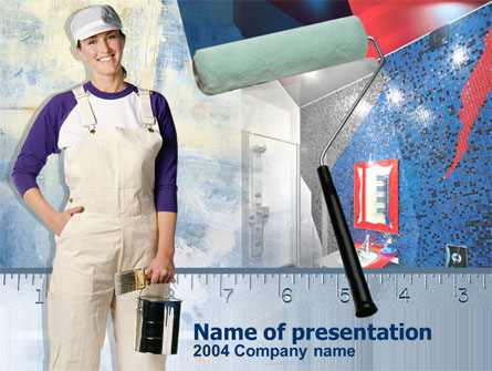 Home Remodeling Presentation Template, Master Slide