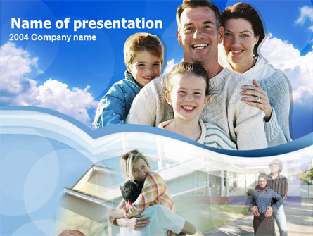 Family Time Presentation Template, Master Slide