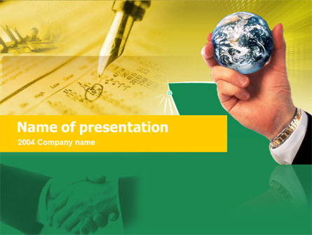 Business Deal Free Presentation Template, Master Slide