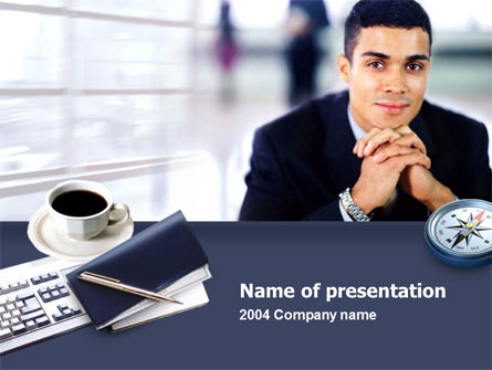 Modern Business Consulting Presentation Template, Master Slide