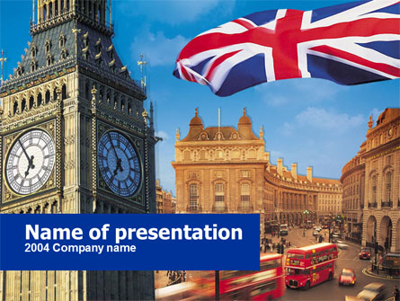 London Presentation Template, Master Slide