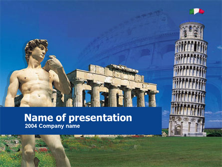 Italy Presentation Template, Master Slide