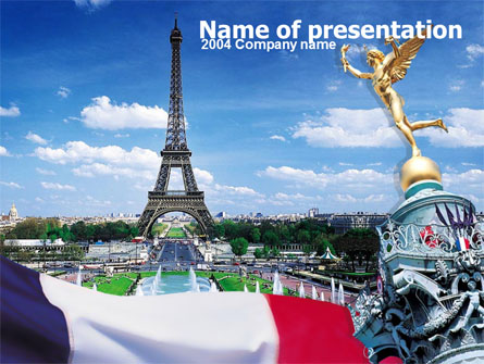 France Presentation Template, Master Slide