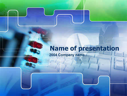 Computer Hardware Presentation Template, Master Slide