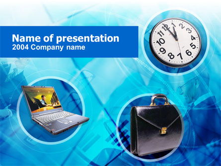 Time Management Presentation Template, Master Slide