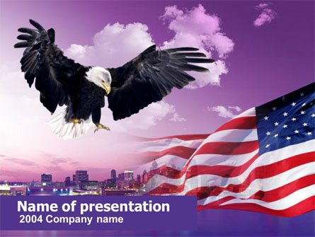 American Eagle Presentation Template, Master Slide