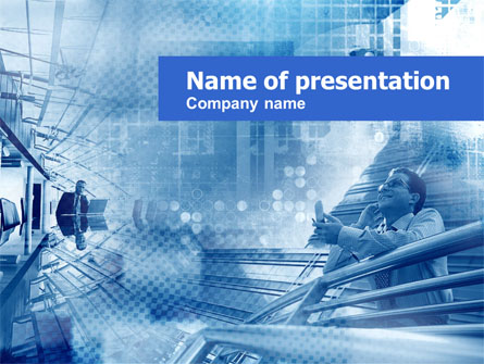 Modern Business Communication Presentation Template, Master Slide