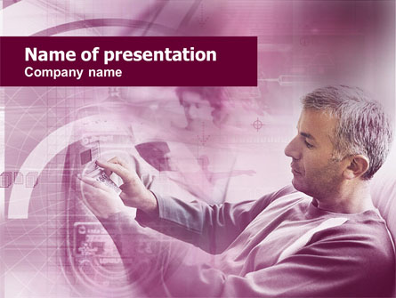 Information Technology Free Presentation Template, Master Slide