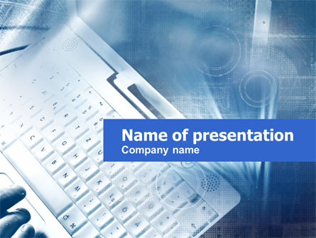 Keyboard Presentation Template, Master Slide