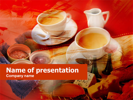 Cup Of Coffee Presentation Template, Master Slide