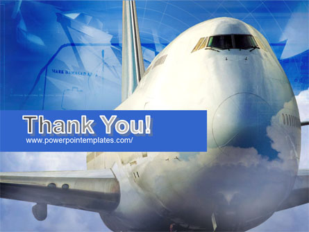 Large Aircraft Presentation Template for PowerPoint and Keynote | PPT Star