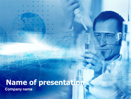 Lab Tests Free Presentation Template, Master Slide