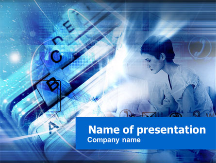 Business Cataloging Presentation Template, Master Slide