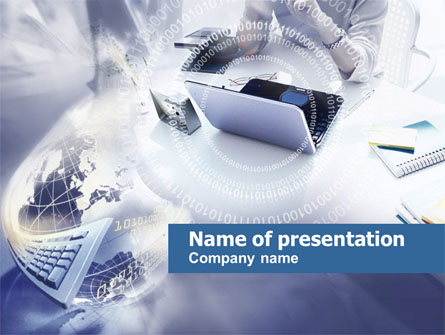 Laptop Using Presentation Template for PowerPoint and Keynote | PPT Star