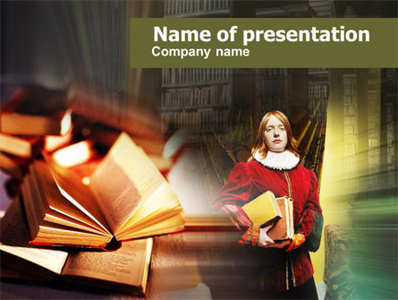 English Literature Presentation Template for PowerPoint and Keynote | PPT  Star