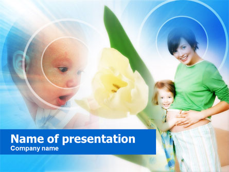 Waiting for Baby Presentation Template, Master Slide