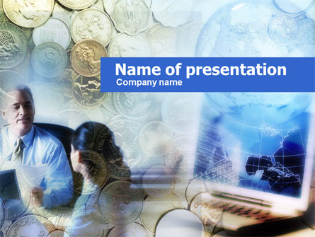 Banking Services Presentation Template, Master Slide