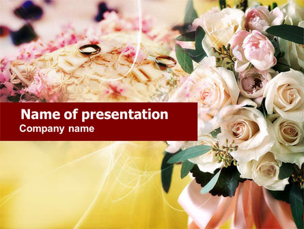 Wedding Preparation Presentation Template, Master Slide