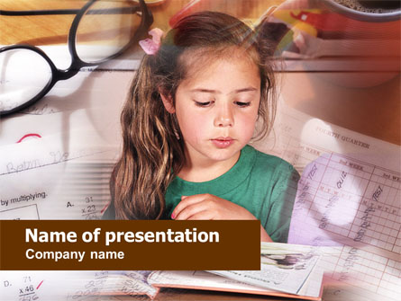 Teaching Visually Impaired Children Presentation Template, Master Slide