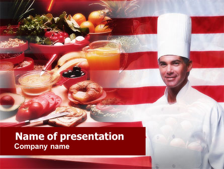 Chef Presentation Template, Master Slide