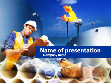 Piping Presentation Template, Master Slide