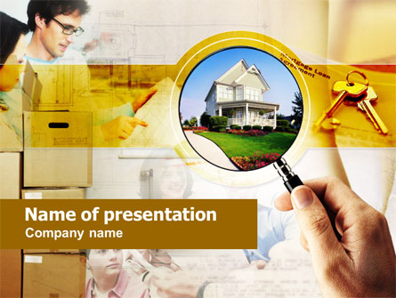 Real Property Presentation Template, Master Slide