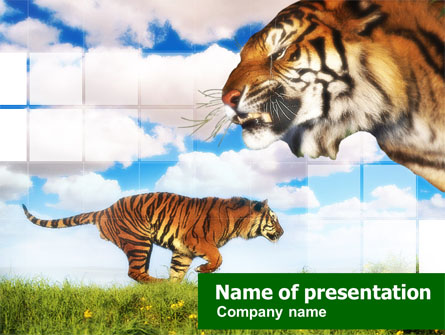 Tiger Presentation Template, Master Slide