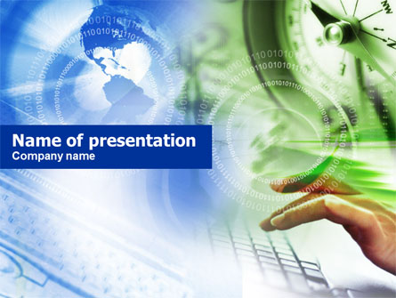 IT Business Presentation Template, Master Slide
