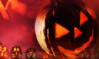 Stingy Jack And Jack O'Lantern Halloween Night Presentation Template