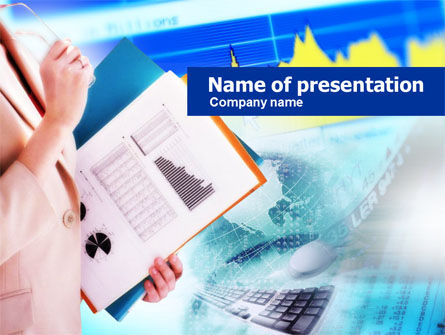Ready To Report Presentation Template, Master Slide