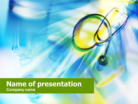 Medical Services Presentation Template, Master Slide