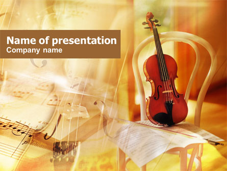 Fiddle Presentation Template, Master Slide