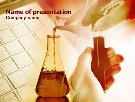 Chemical Testing Presentation Template, Master Slide