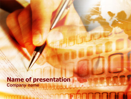 Online Partnership Presentation Template, Master Slide