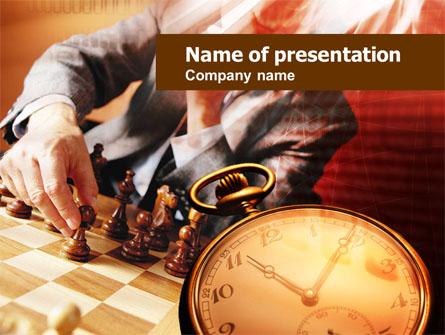 Business Strategy Study Presentation Template, Master Slide