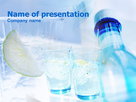Refreshments Presentation Template, Master Slide