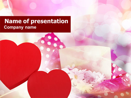 Love Gifts Presentation Template, Master Slide