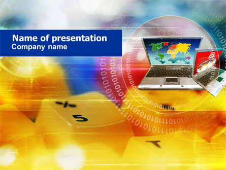 Modern Computing Environment Presentation Template, Master Slide
